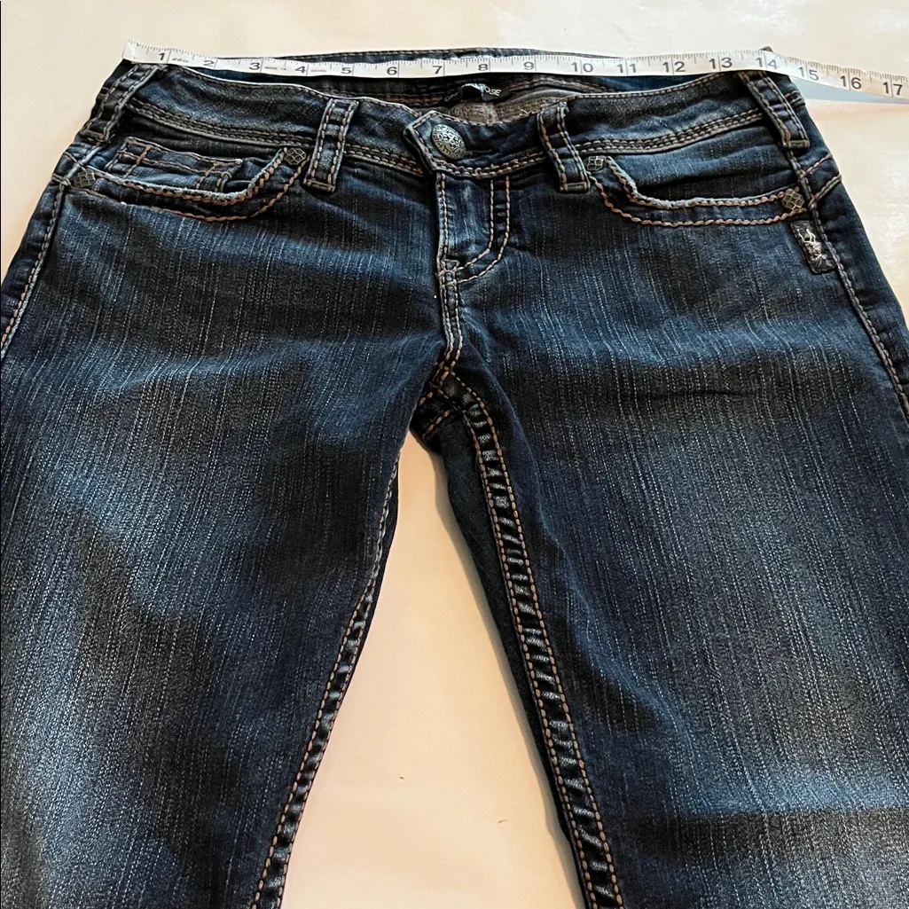Silver Jeans Camden Rose Ankle Low Rise Size 28 - Image 4