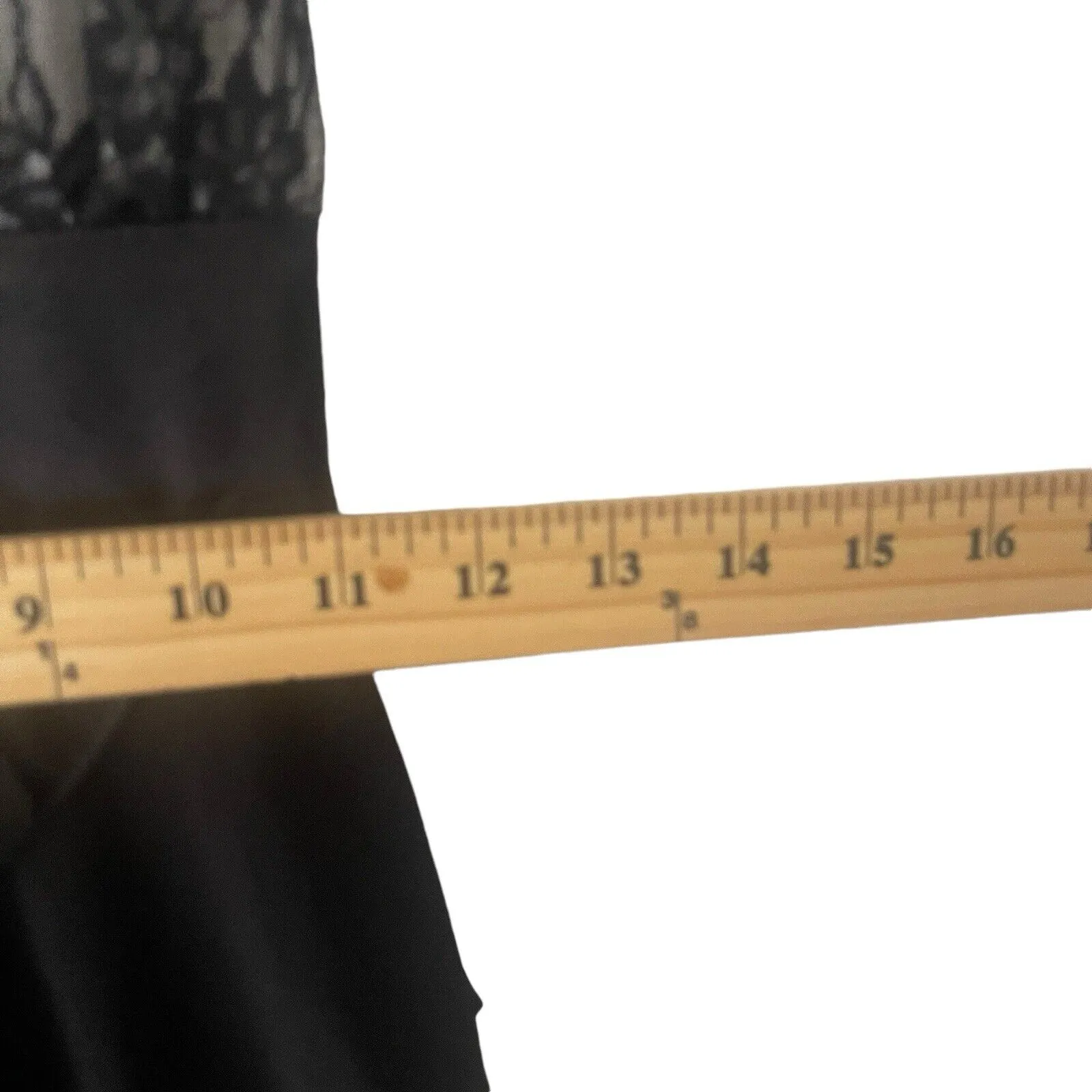 DEB Y2k 2000s Small Black Lace Fairy Grunge Goth‎ Chiffon Whimsygoth Mini Dress - Image 7