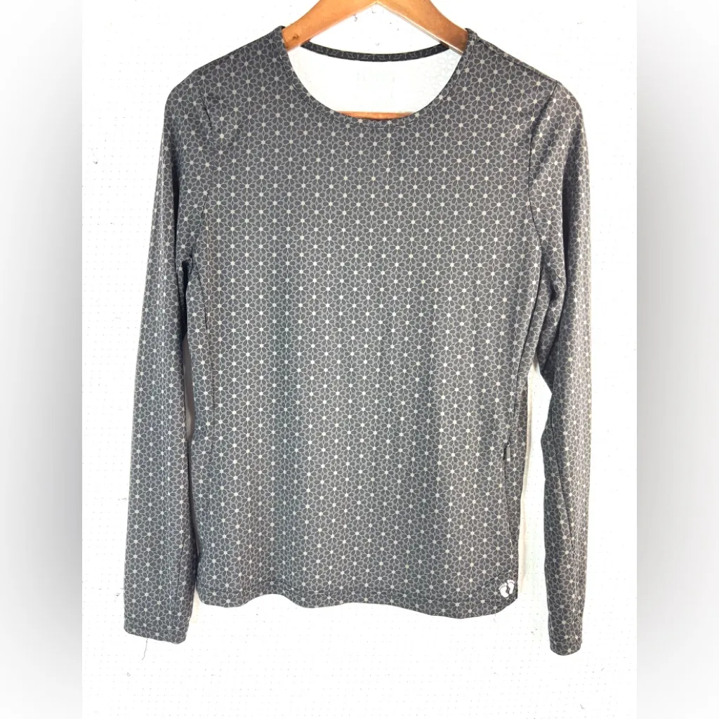 Hang Ten S Zip Pocket Geometric Long Sleeved Top - Image 8