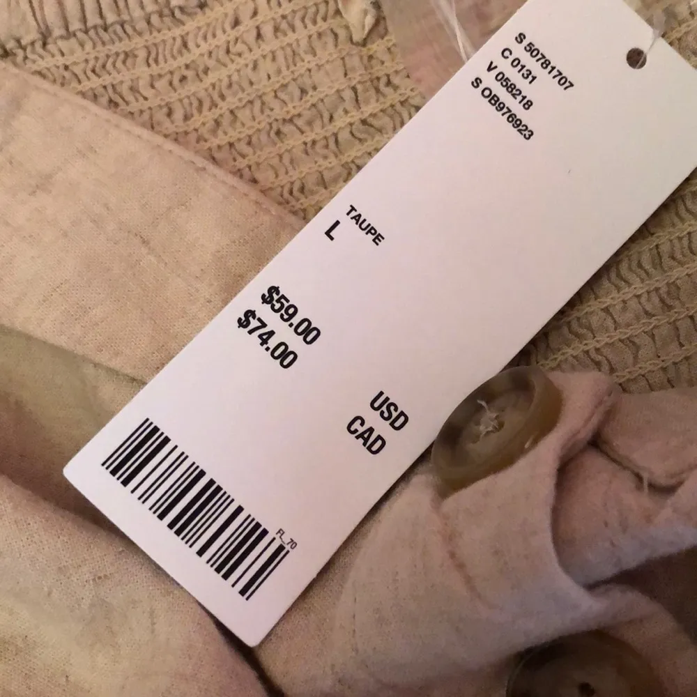 Super Cute Taupe Urban Outfitters Romper - Image 4