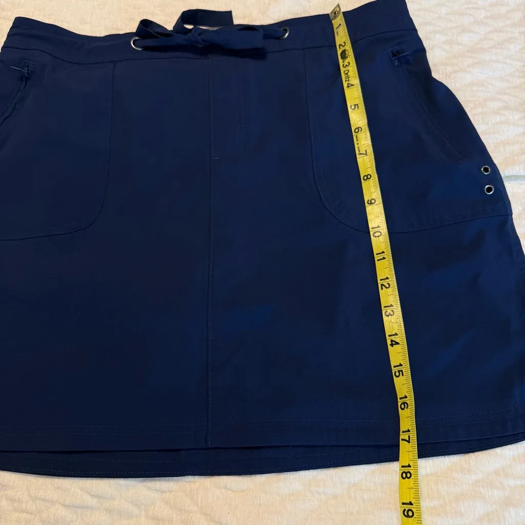 Free Country Navy Blue Skort Women’s Size 16 XL Athletic Swim Tennis - Image 9