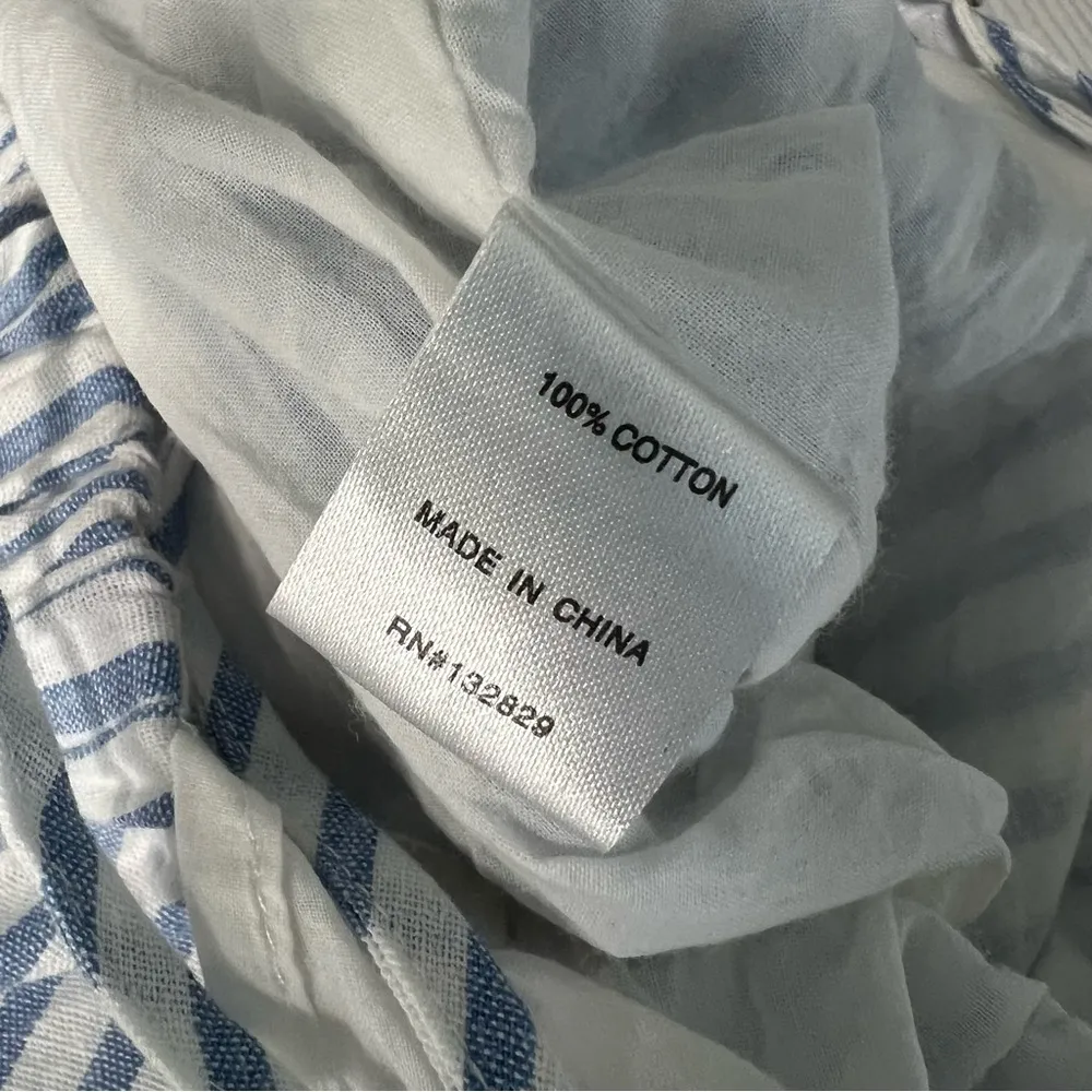 superdown  Cotton Striped Romper - Image 7