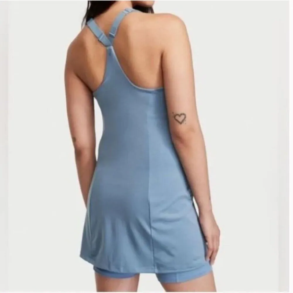 Victoria's Secret On Point Tennis Athletic Dress Blue Sporty Preppy Athleisure - Image 2