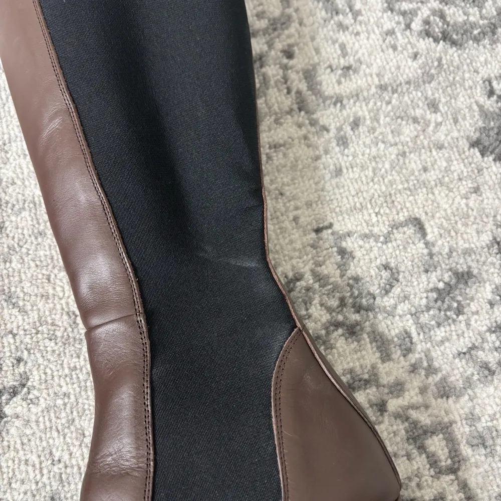 ATP ATELIER HELLA LEATHER BOOTS CHOCOLATE Brown Size 9 - Image 12