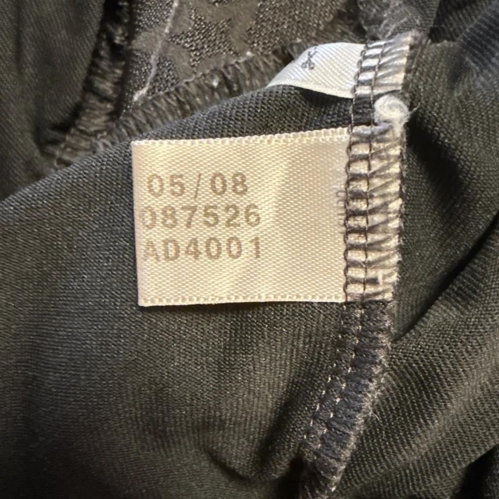 ADIDAS CLIMA365 Black Sleeveless V-Neck Sports Athletic Dress Stars Lg - Image 5