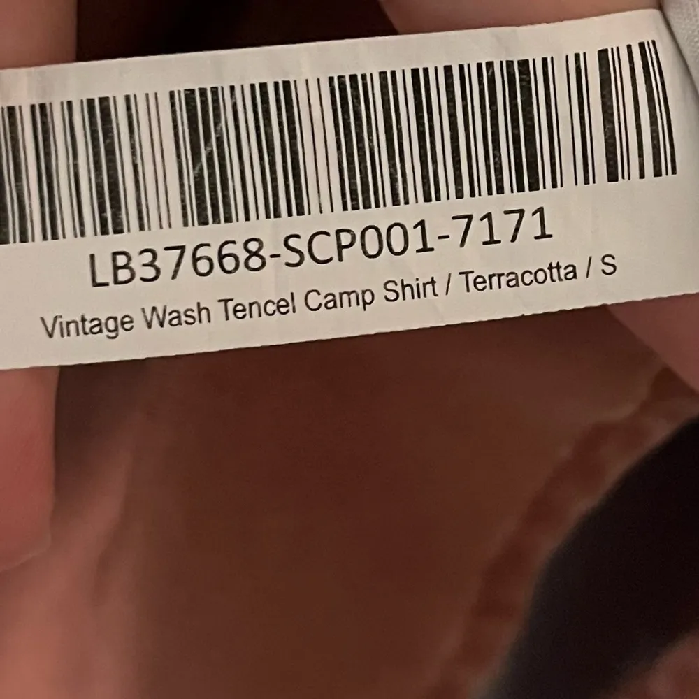 Quince • Vintage Wash Tencel Camp Shirt in Terracotta - Image 6