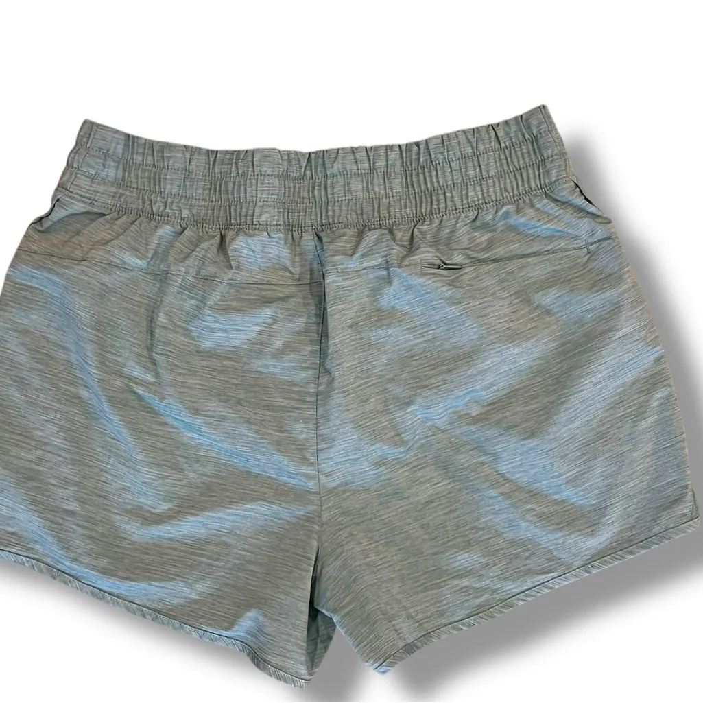 Apana Shorts Womens L Mint Green Athletic Elastic Wide Waistband Run Workout Size L - Image 2