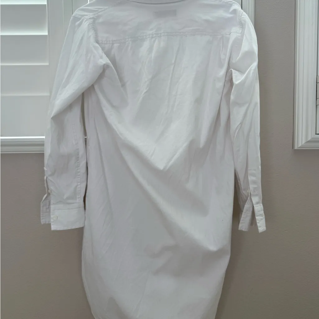 Everlane longsleeve Button-Up Shirt Dress - Image 5