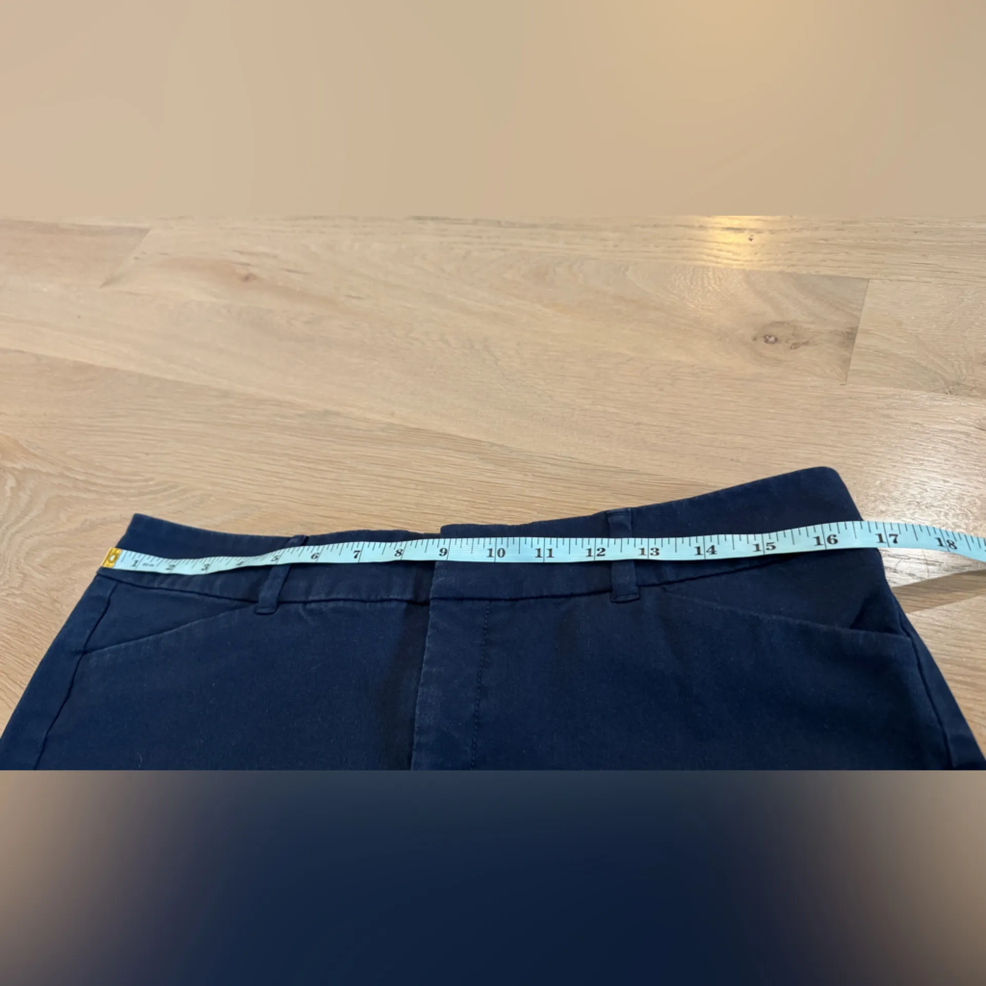 Old Navy pixie mid rise pant navy blue size 12 - Image 8