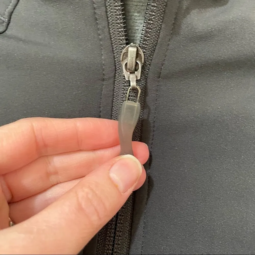REI Charcoal Grey Lightweight Full Zip Woman’s Jacket L Fall Casual Classic Gray Size L - Image 5