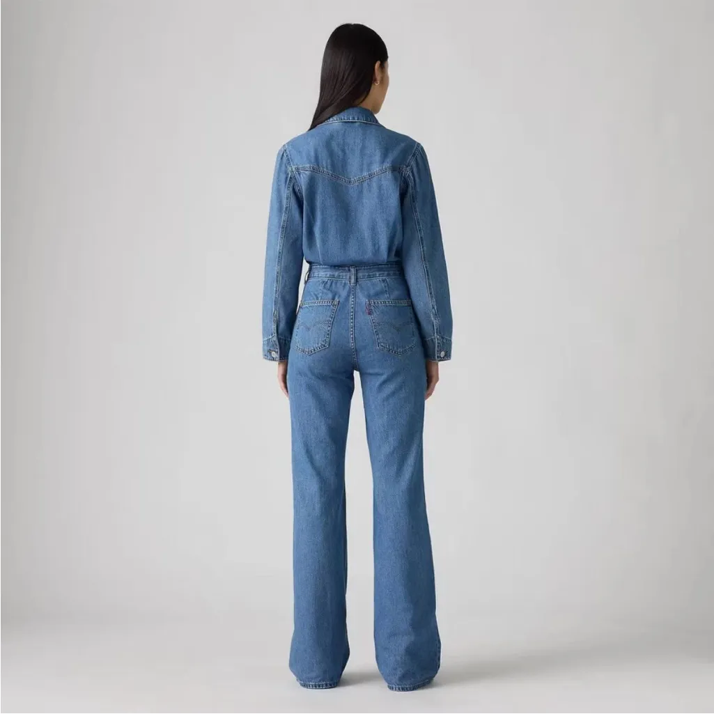NWT Levi's Women's Western Jumpsuit Size Small - Image 3