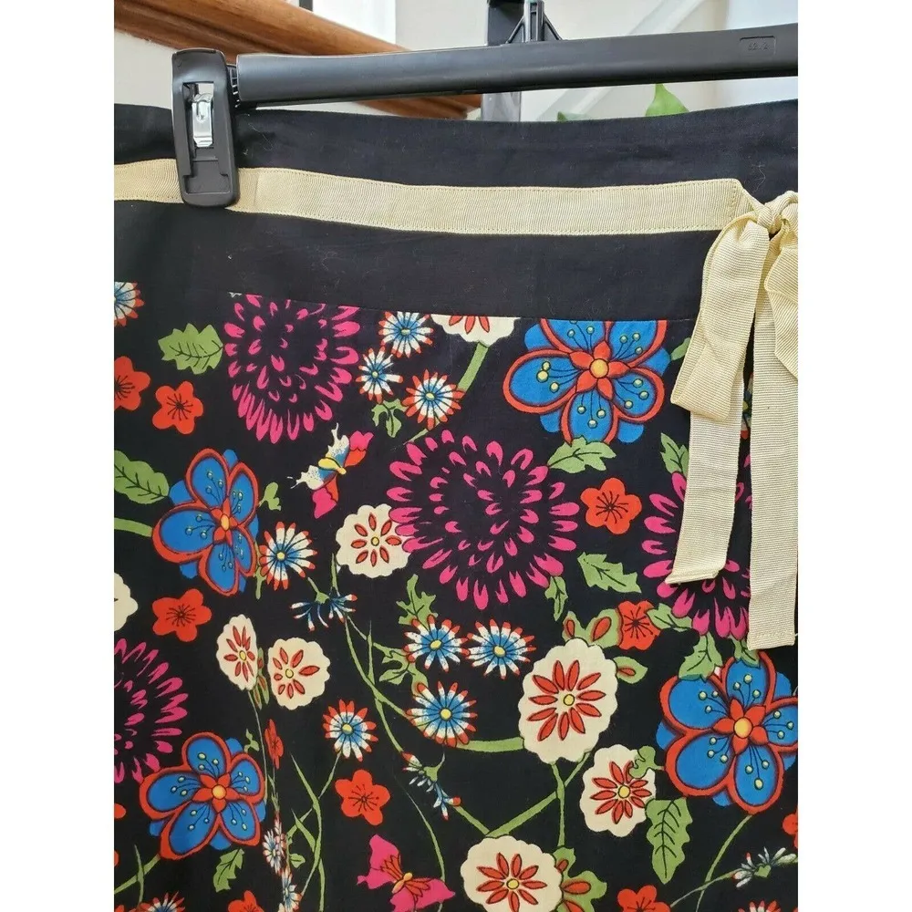 Mix Nouveau Women's Black Floral 100% Cotton Pull on A - Image 3