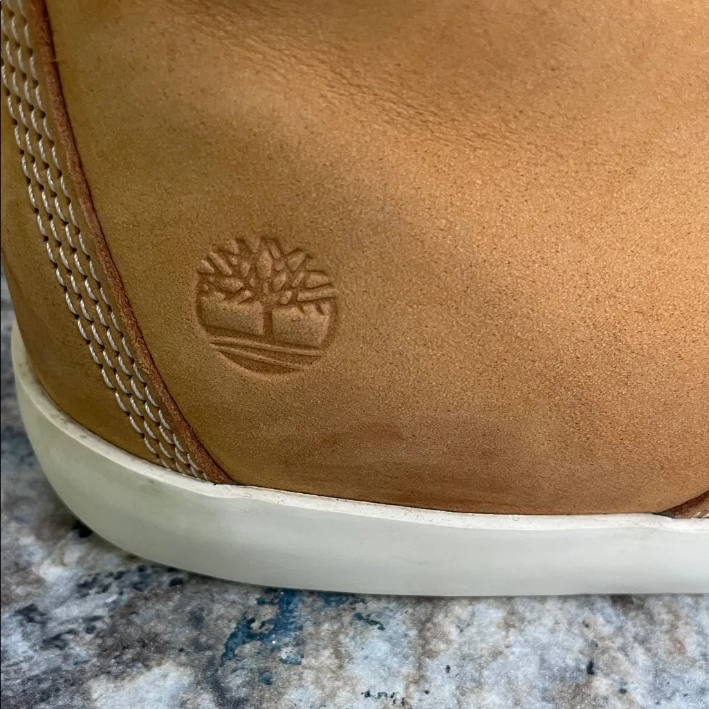 Timberland Women's Boots Size 8.5 Dausette Wheat Nubuck Lace Up Sneaker - Image 6