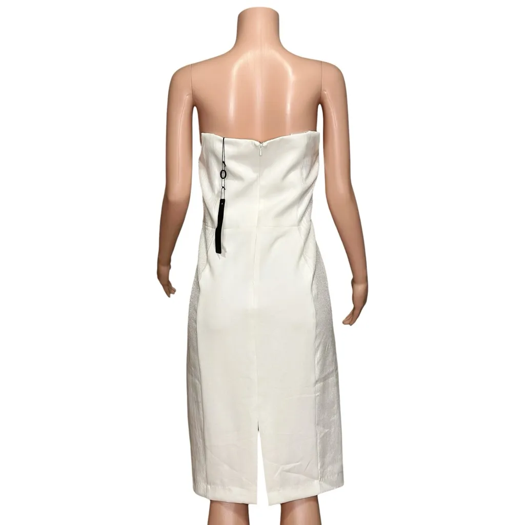 BLACK HALO Lena Sheath Dress, Crystal Porcelain, 12 (US) - Image 9