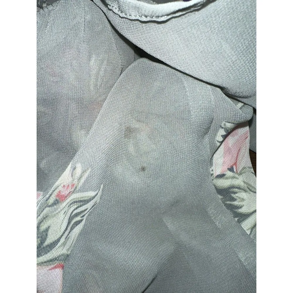 Show Me Your Mumu Womens‎ Dixie Romper Sweetheart Sage Size Small SEE PHOTOS - Image 9