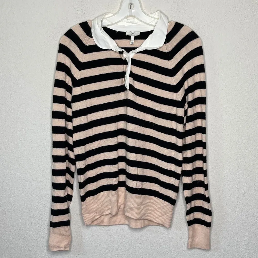 Joie Wool Blend‎ Striped Sweater - Image 5