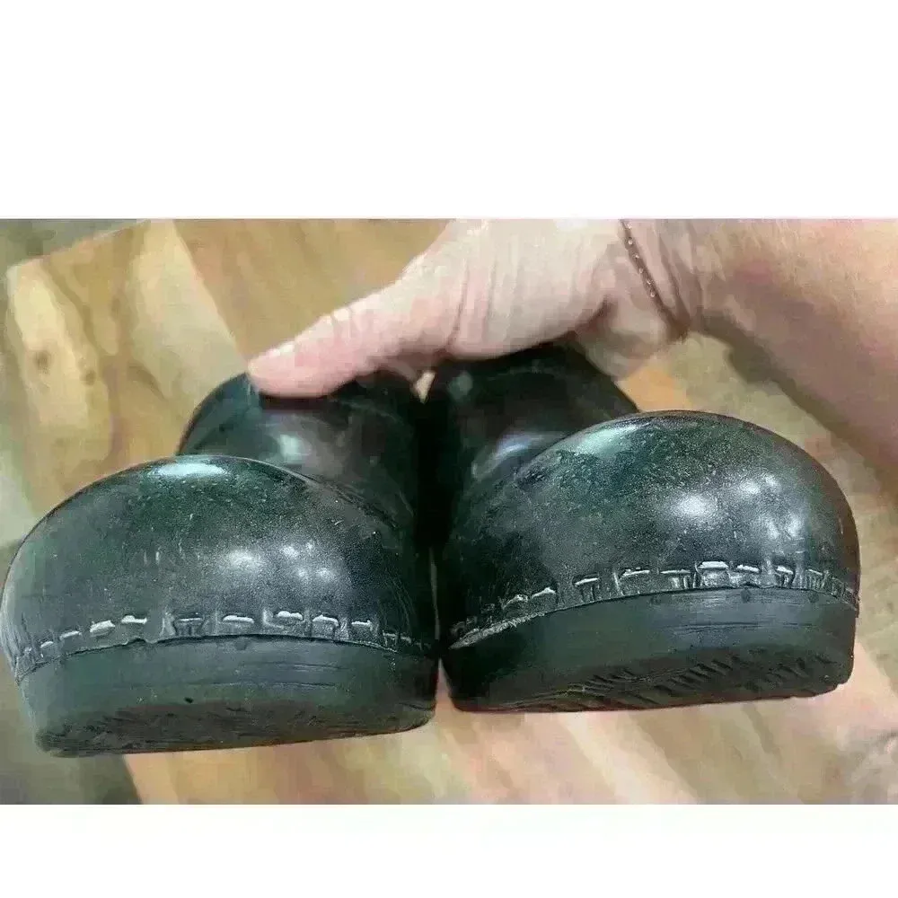 Sanita Signature Original Black Sparkle Glitter Patent Leather Danish Clog,sz 39 - Image 12