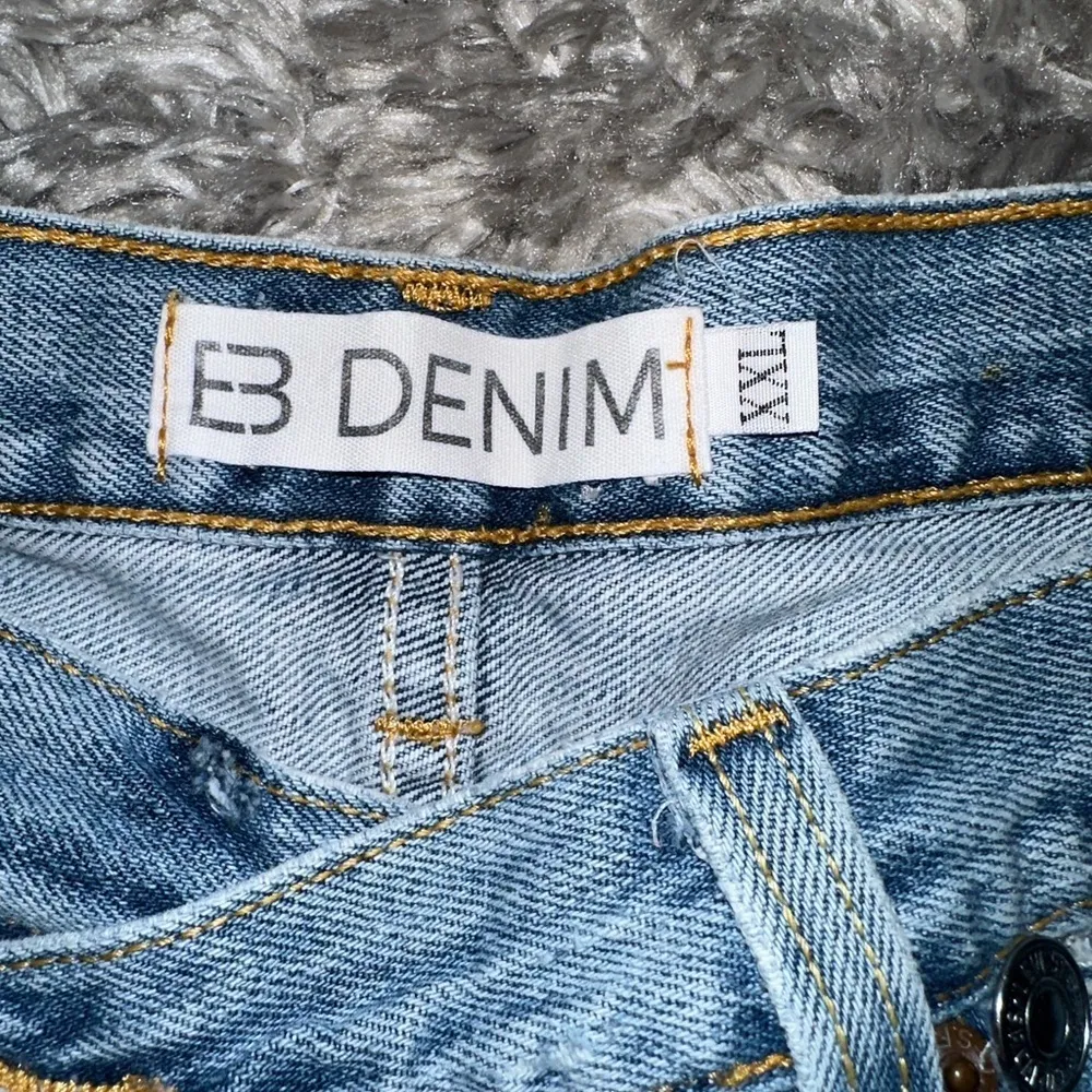 EB DENIM REVOLVE‎ Vintage Cross Over Shorts VINTAGE BLUE NWT SIZE XXL - Image 7