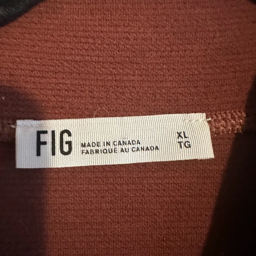 Women's Rust Open Front Cardigan Brown Size XL - Image 3