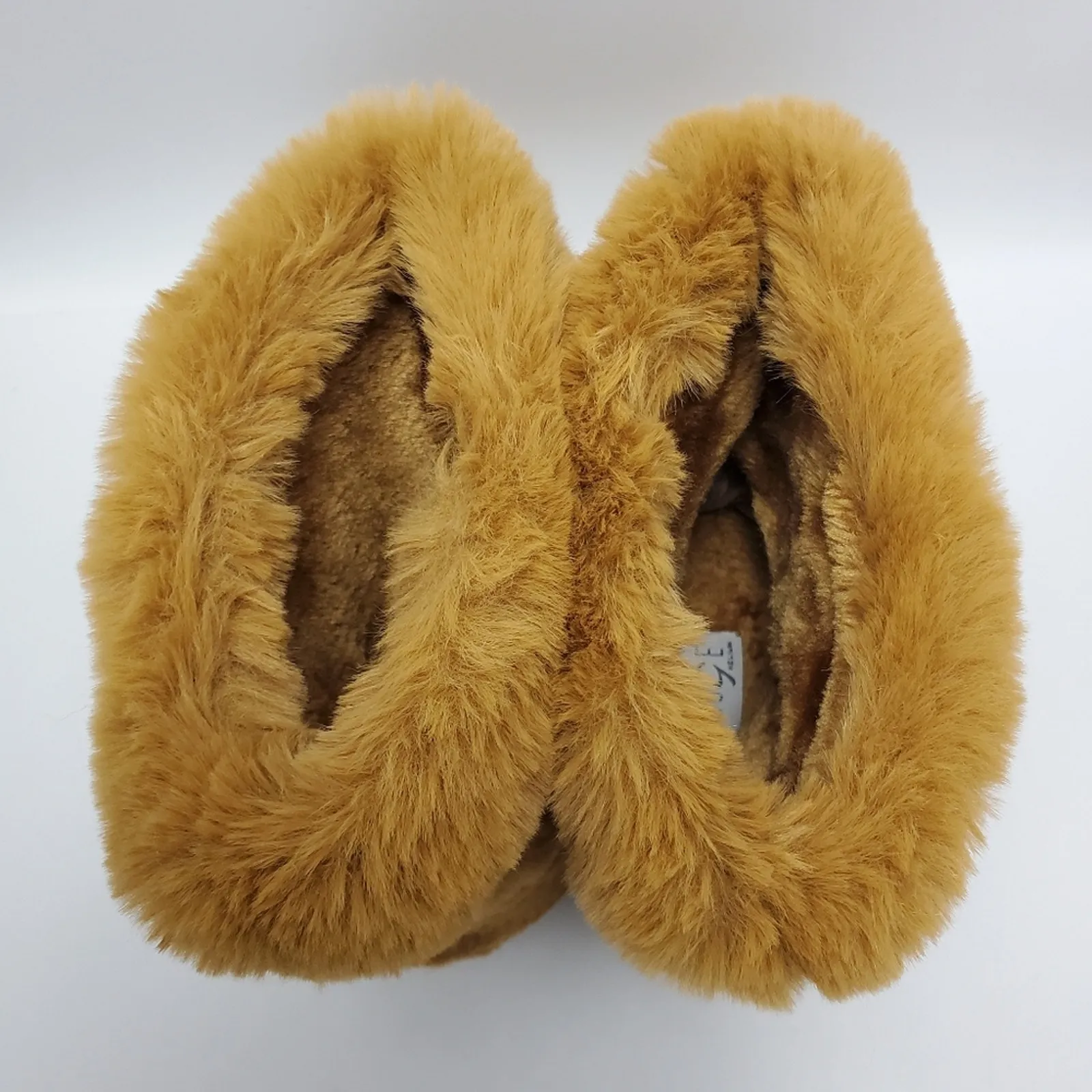 Rouge Helium Fluffy Fury All Fur Winter Cozy Warm Boots Size 9 Tan - Image 8