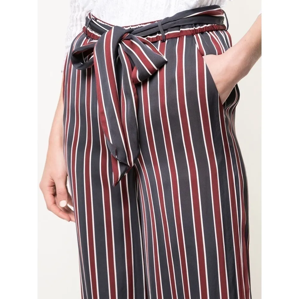 Frame Stripe Side Slit Easy Pant - Image 3