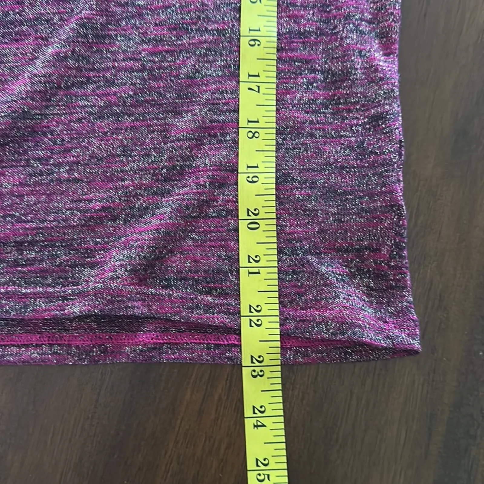 Dana Buchman‎ Women’s Lightweight Sweater 3/4 Sleeve Cowl Neck Sparkle L - Image 6