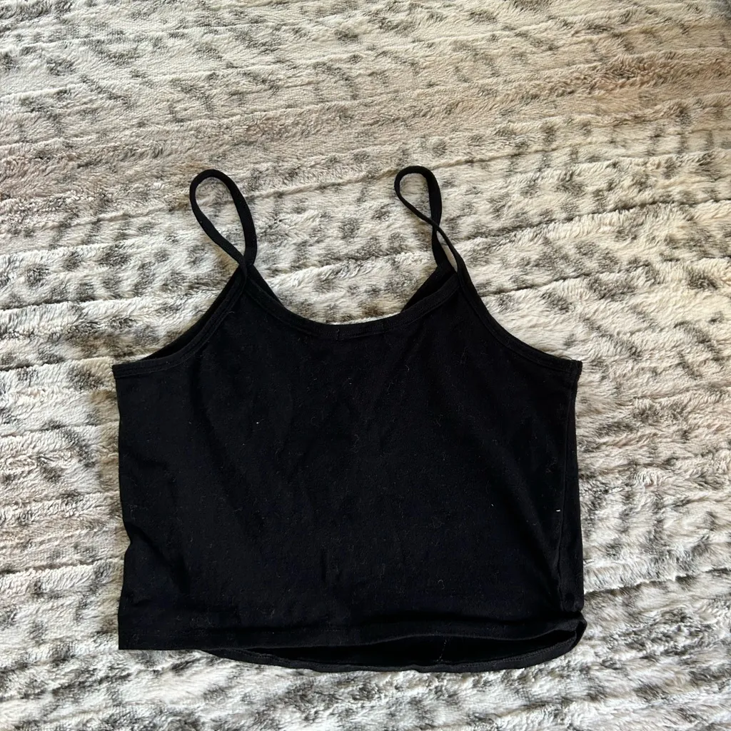 Bozzolo Black Camisole Top - Image 3
