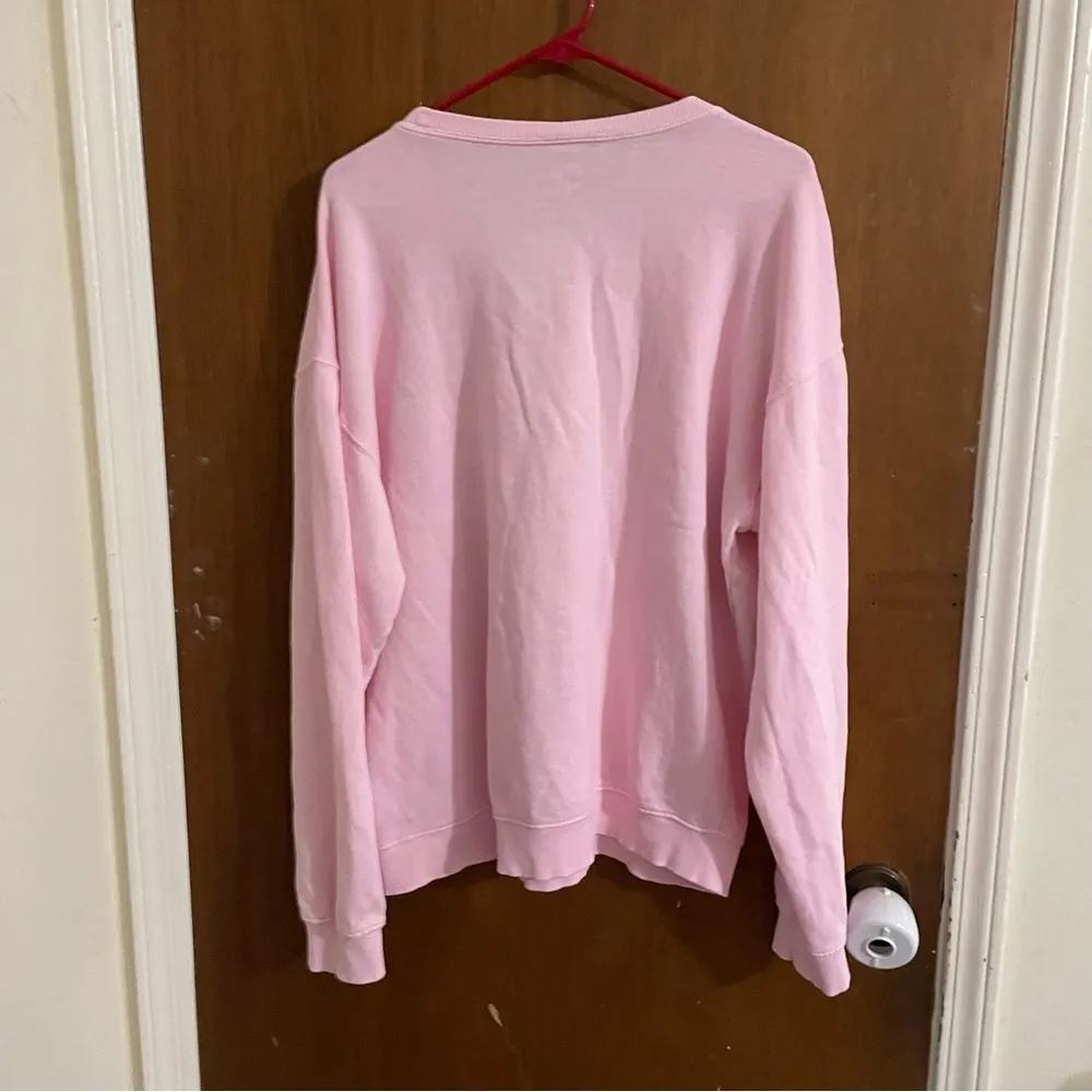Olivia Rodrigo Guts tour merch pullover Pink Size XL - Image 4