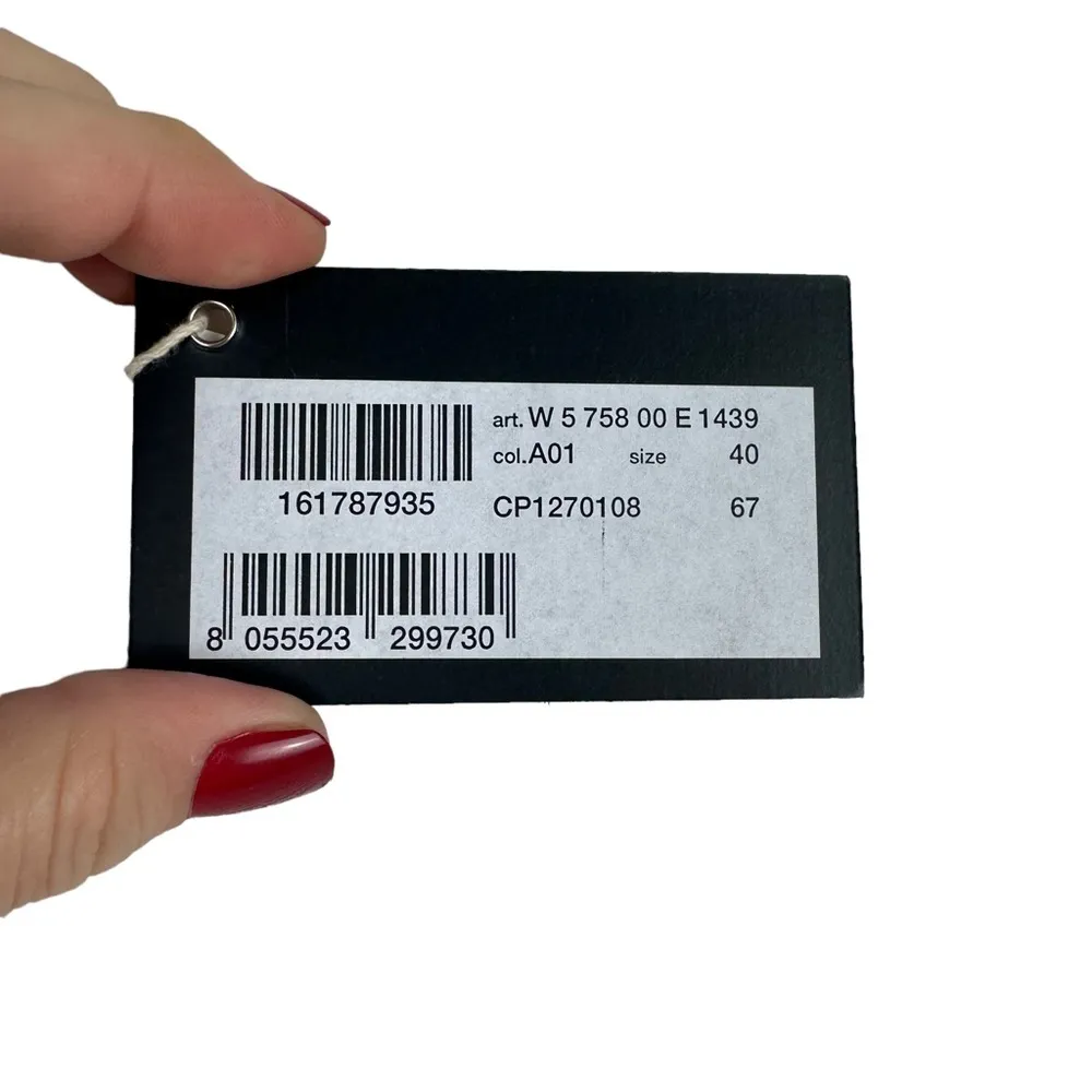 NWT Love Moschino Sz 4 Women's White Puff Short Sleeve Knit Tshirt Dress‎ - Image 6