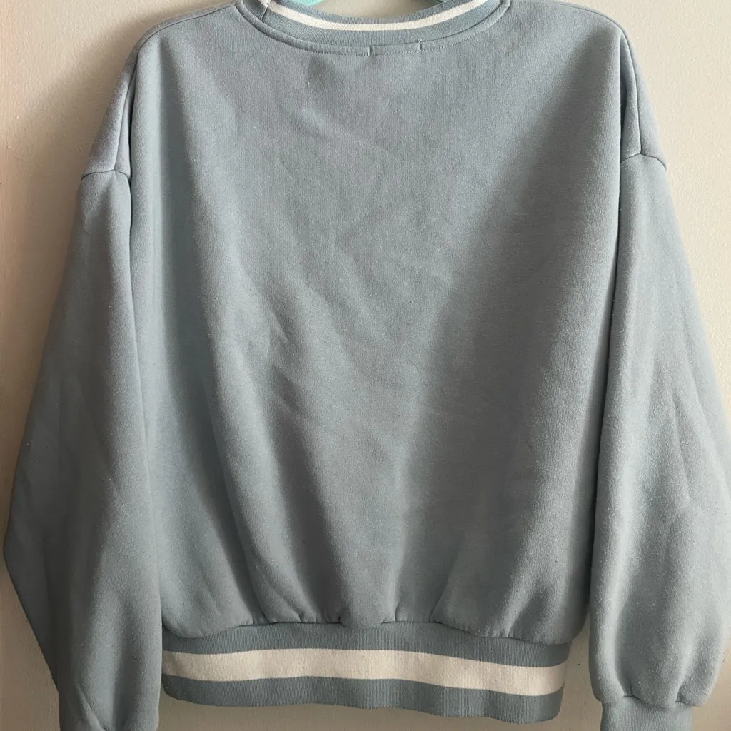 Better Together Hamptons Royal Leisure Tennis Club Oversized Crew Neck, Size S Blue - Image 2