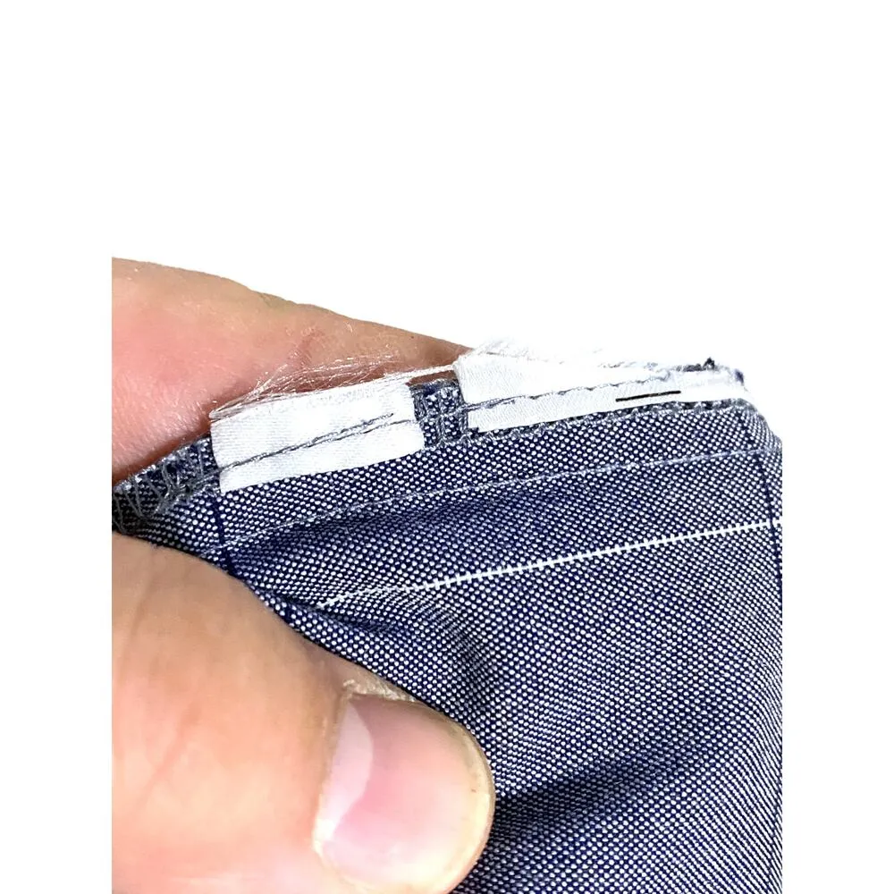 Calvin Klein Pajama Pants Loungewear Womens 14 Blue Checks Drawstring LNWT - Image 6