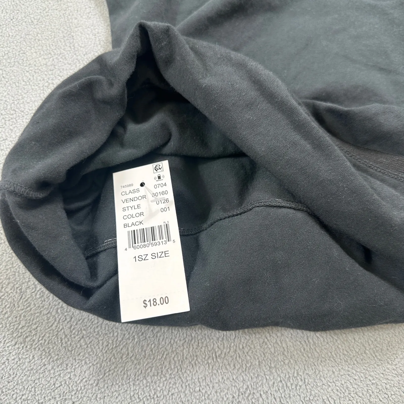 NWT John Galt Tube Top 1 SZ Women's Black Soft Cotton Blend Sleeveless Casual - Image 4