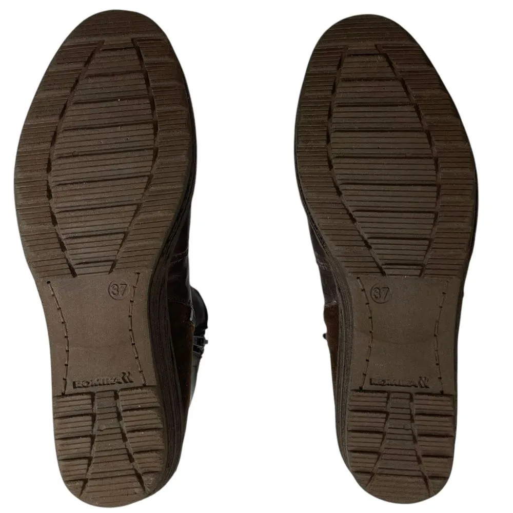 NWT Romika Women's Leather Topdry Tex Winter Boots Brown EU Sz 37 US 6 - Image 5