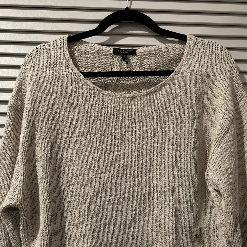 Rag and Bone ‘Tana Nylon Blend Sweater’ size small - Image 3