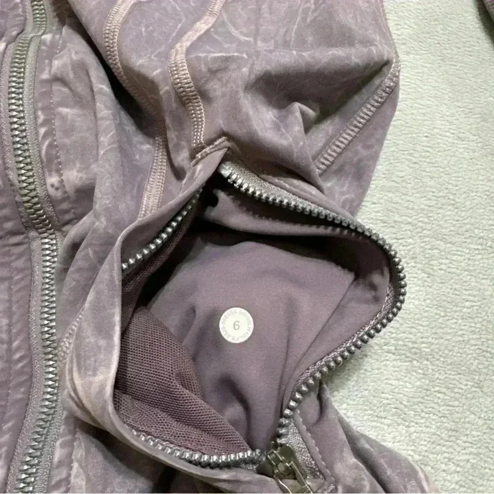 RARE Lululemon Define Jacket Ice Dye Size 6 - Image 3
