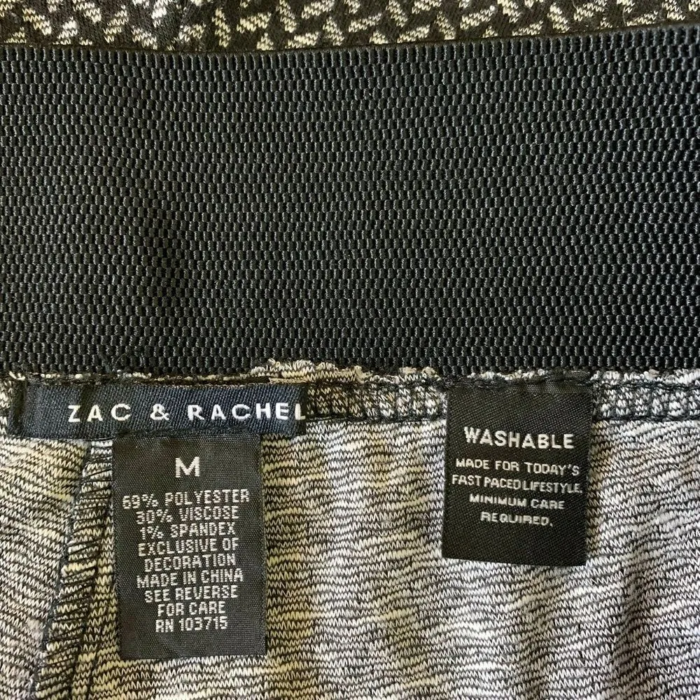 Zac & Rachel Black White Medium Pants - Image 3