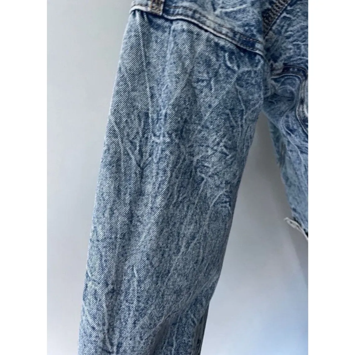 Vintage Union Bay y2k 90s Retro Style Women’s Size Small Acid Wash Denim Jacket - Image 5