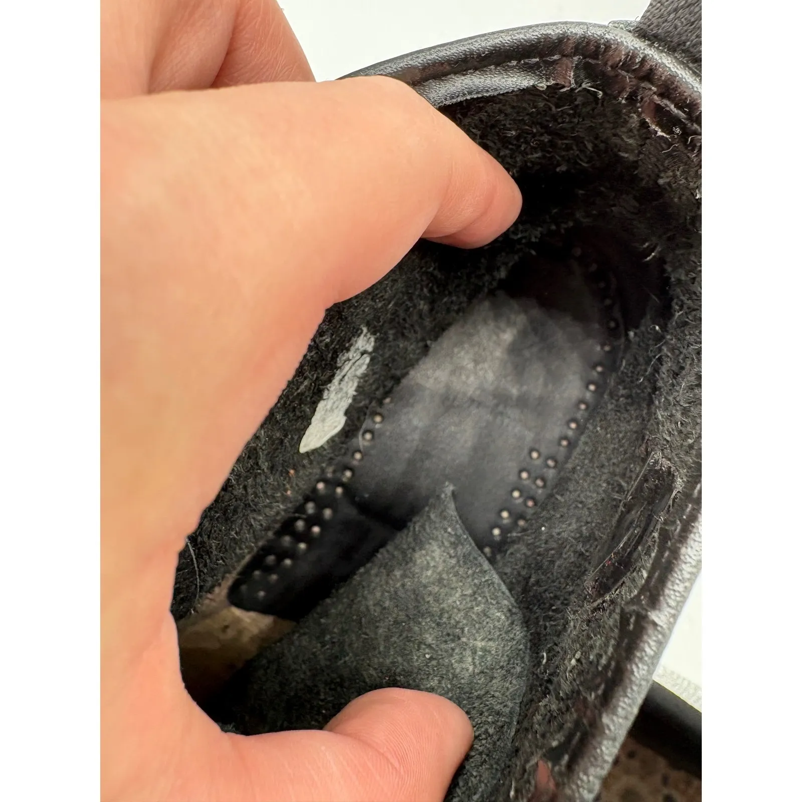 Dr Martens Black Leather Lace Up Ankle Boots Made in England women's 8 - Image 8