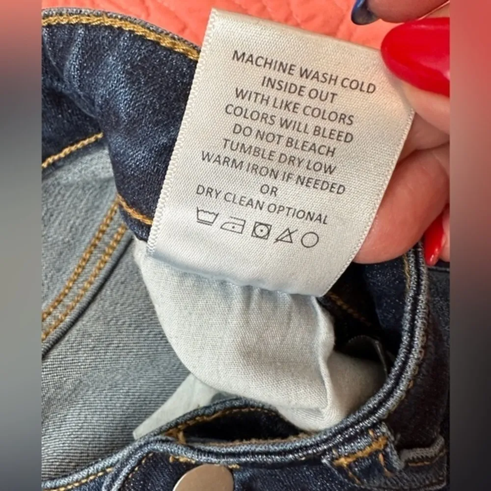 Limelush women’s Leopard Patch Skinny Jeans Size 9 Juniors - Image 9