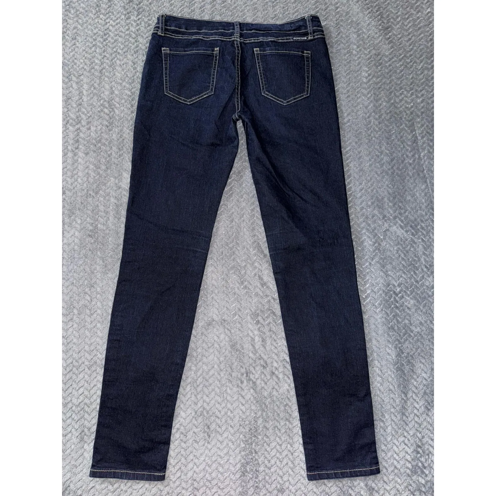 Love‎ Culture Dark Wash Denim Jeans Skinny Leg Classic Style Women's Size 9 - Image 5
