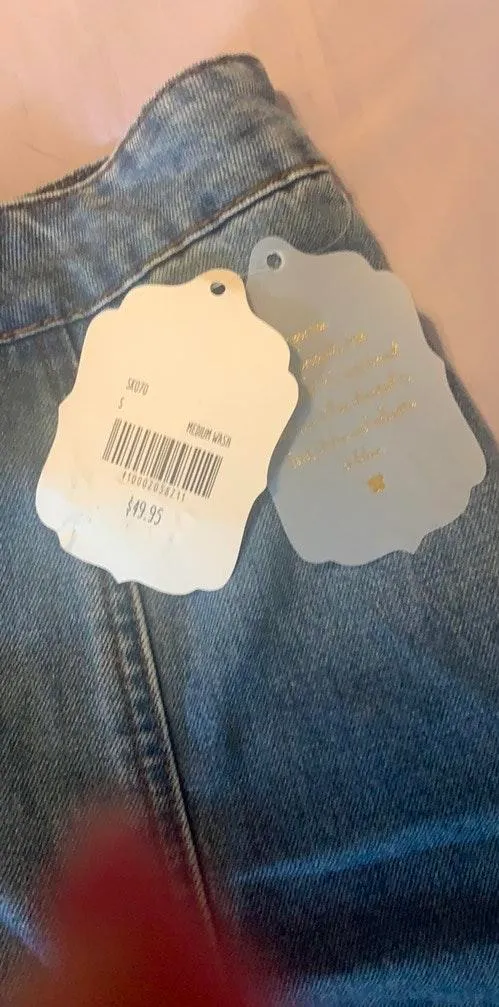 NWT Altar’d State Denim Skirt  - Image 4