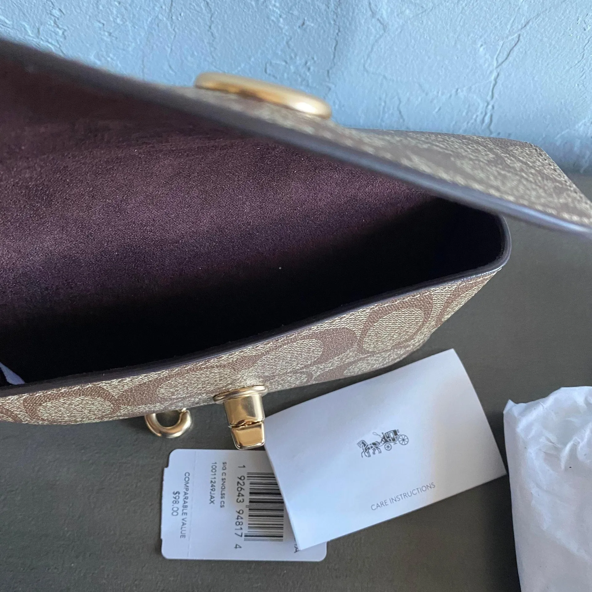 Coach Sunglasses Eyeglasses Case NWT - Image 6