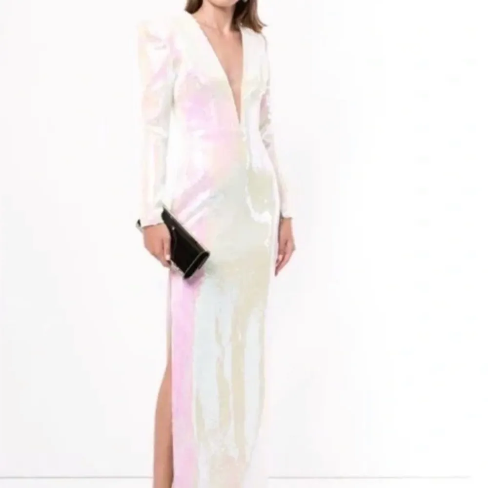 Nwot Alex Perry sequin dress white Size 2 - Image 12