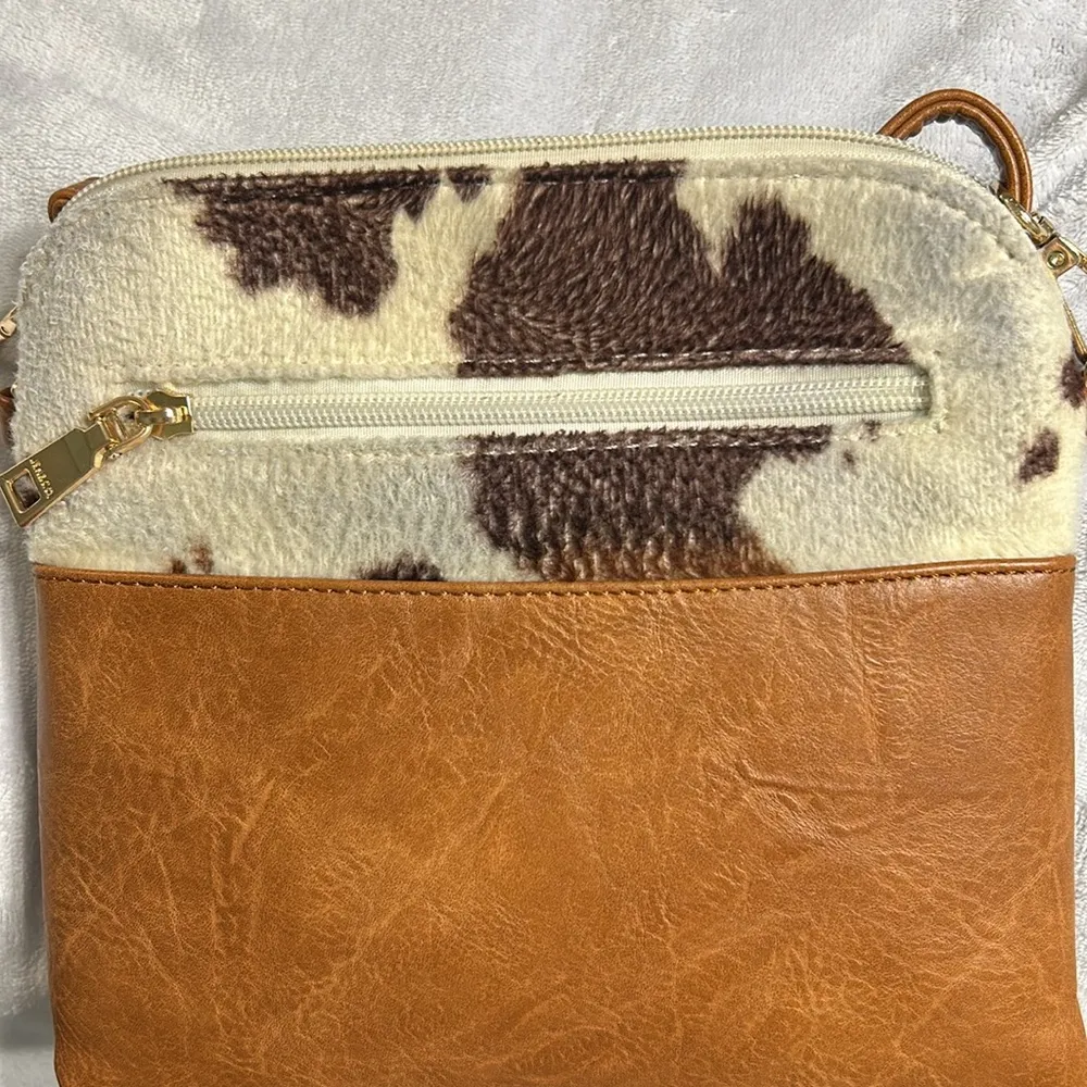 JEN & CO Tara Crossbody Bag Brown - Image 8