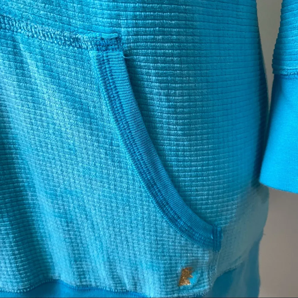 Juicy Couture Velour Sweatshirt Pockets Gold - Image 7