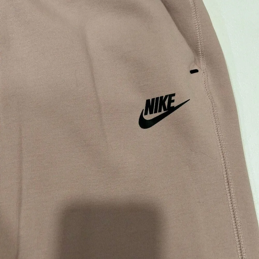 Nike Tech Fleece Joggers Women’s 1X Dusty Mauve Pink Sweatpants - Image 5