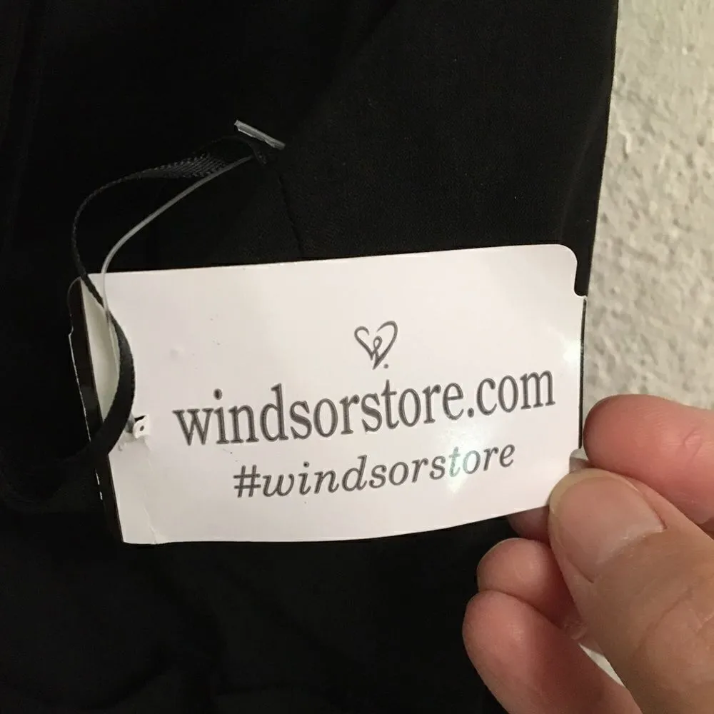 NWT Blue Blush spaghetti strap paperbag jumpsuit S - Image 9