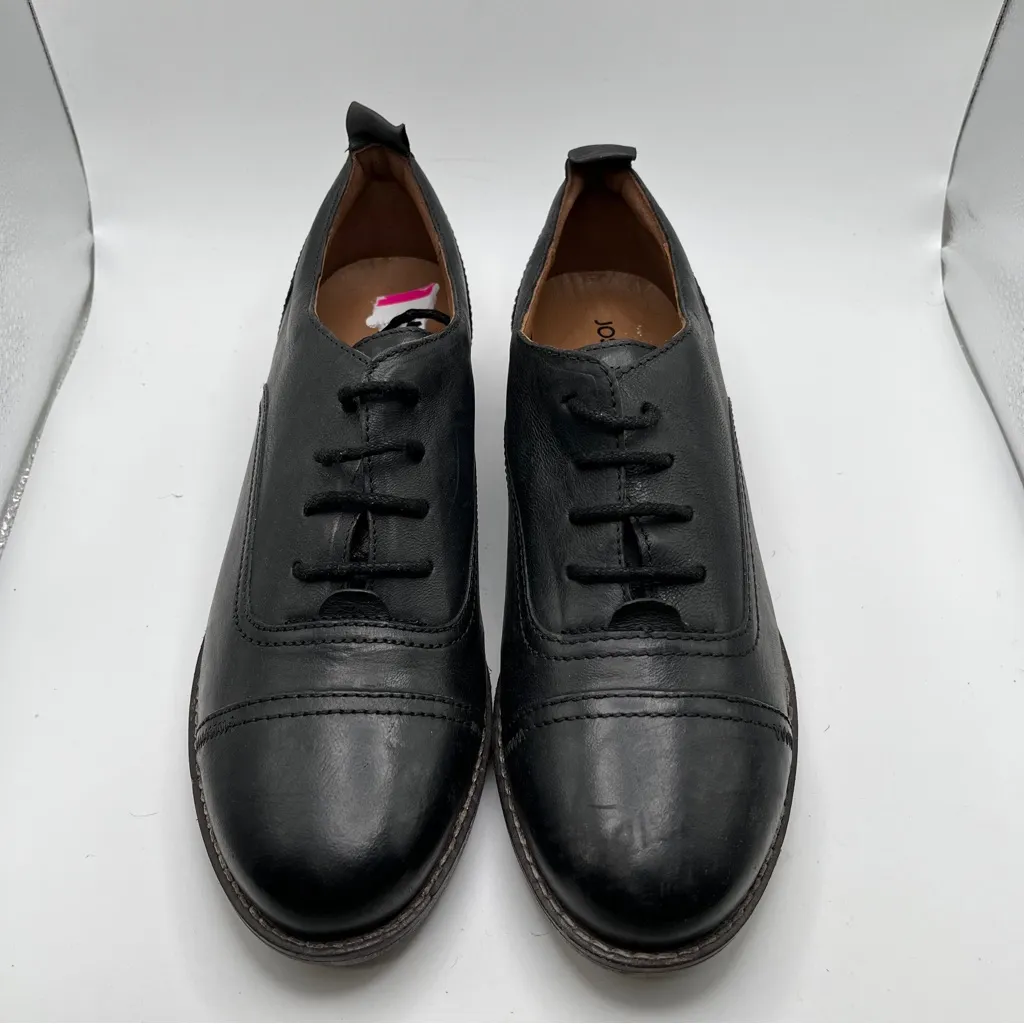 NWOB Josef Seibel Womens Sienna 85 Black Leather Oxfords Lace Up Cap Toe 41 US10 Size 10 - Image 4