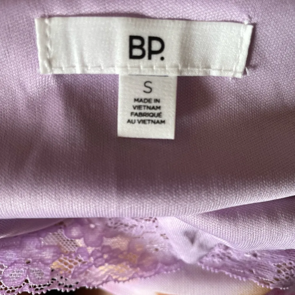 BP Lace Cami Dress Womens Small Mesh Sleveless Mini Purple Brown New NWT - Image 8
