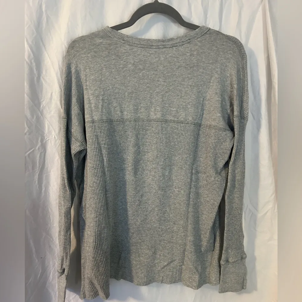 Aerie Offline by  Waffle Knit Long Sleeve size medium - Image 6